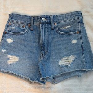 Madewell Relxed Denim Shorts